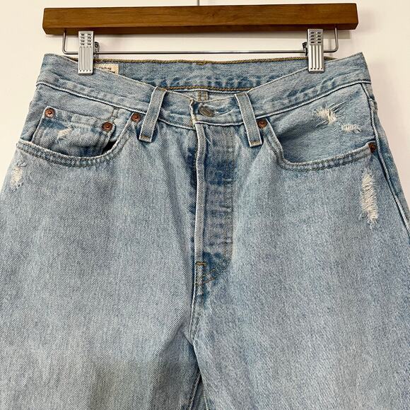 Levi's 501 90s Jeans Light Wash | W26, L30 - Picture 4 of 8